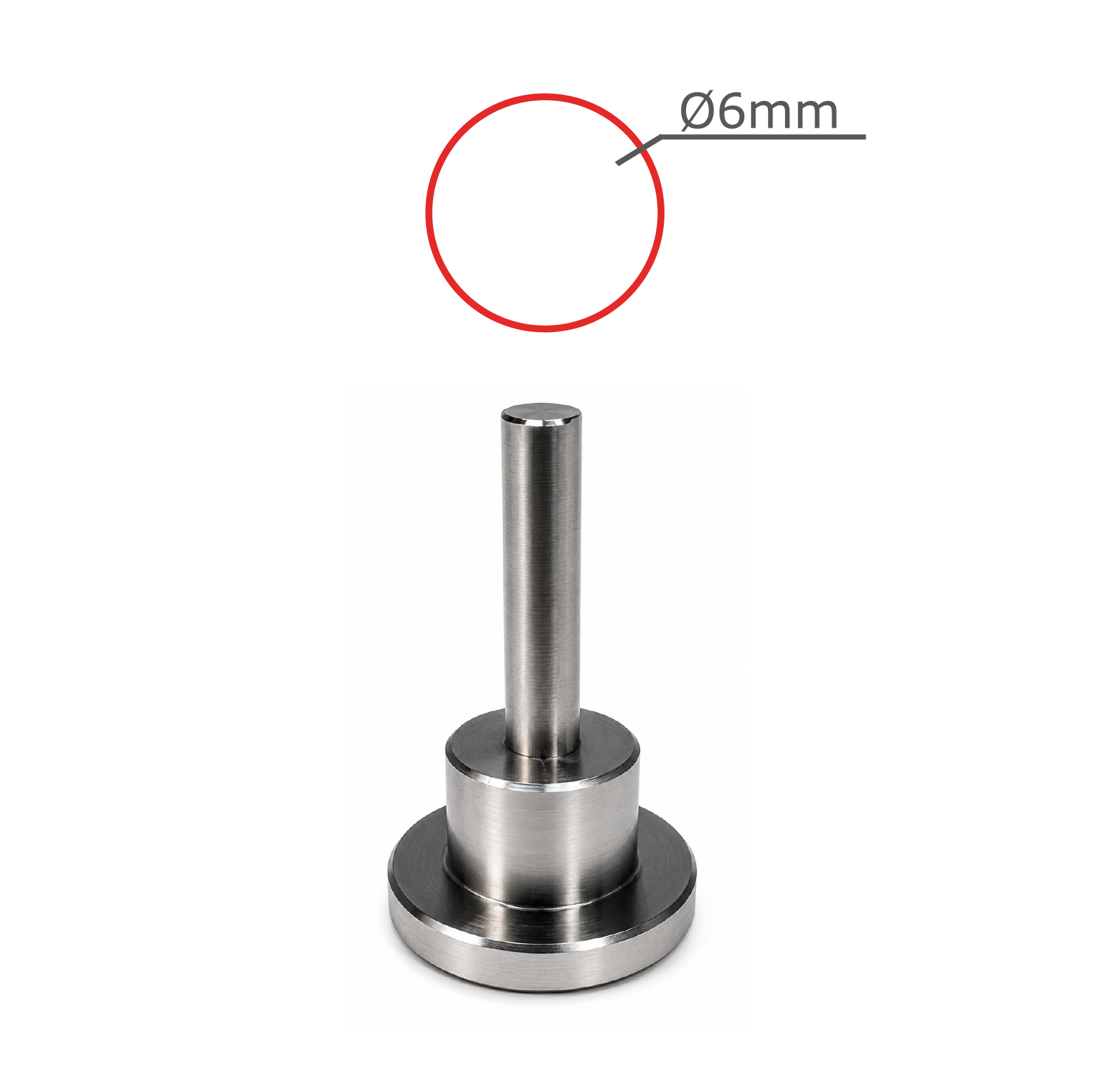 Molde Perforación Tipo Redondo de Ø6mm